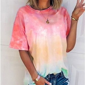 Tie Dye Print Short Sleeve T-shirt
